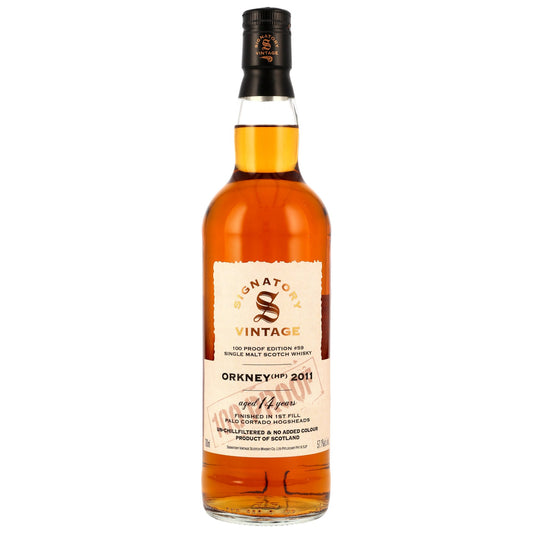 ORKNEY (HP) - 2011/2025 – Palo Cortado Finish – 100 Proof Edition #59 57,1% Vol.