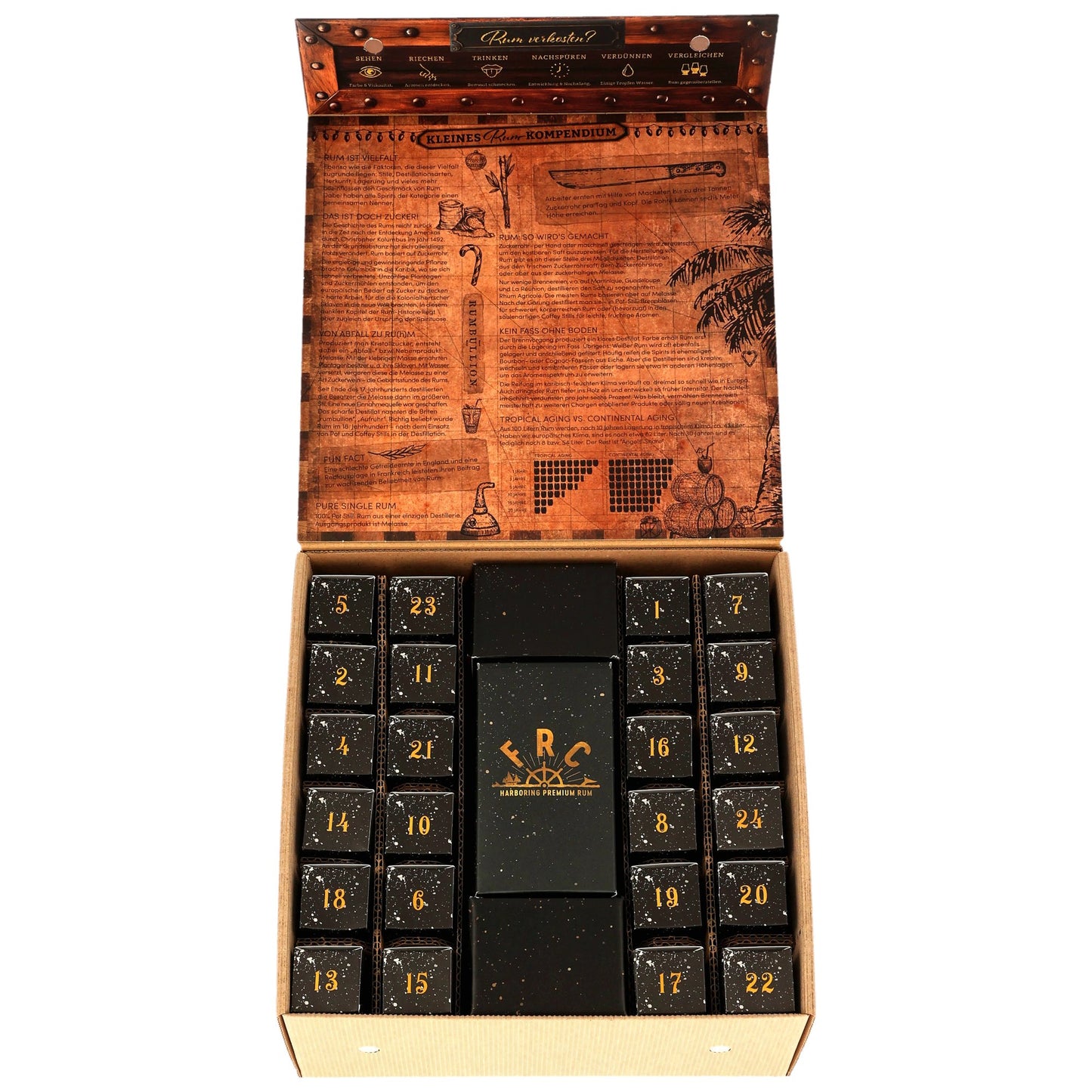 Rum Adventskalender 2025 (24 x 0,02l)