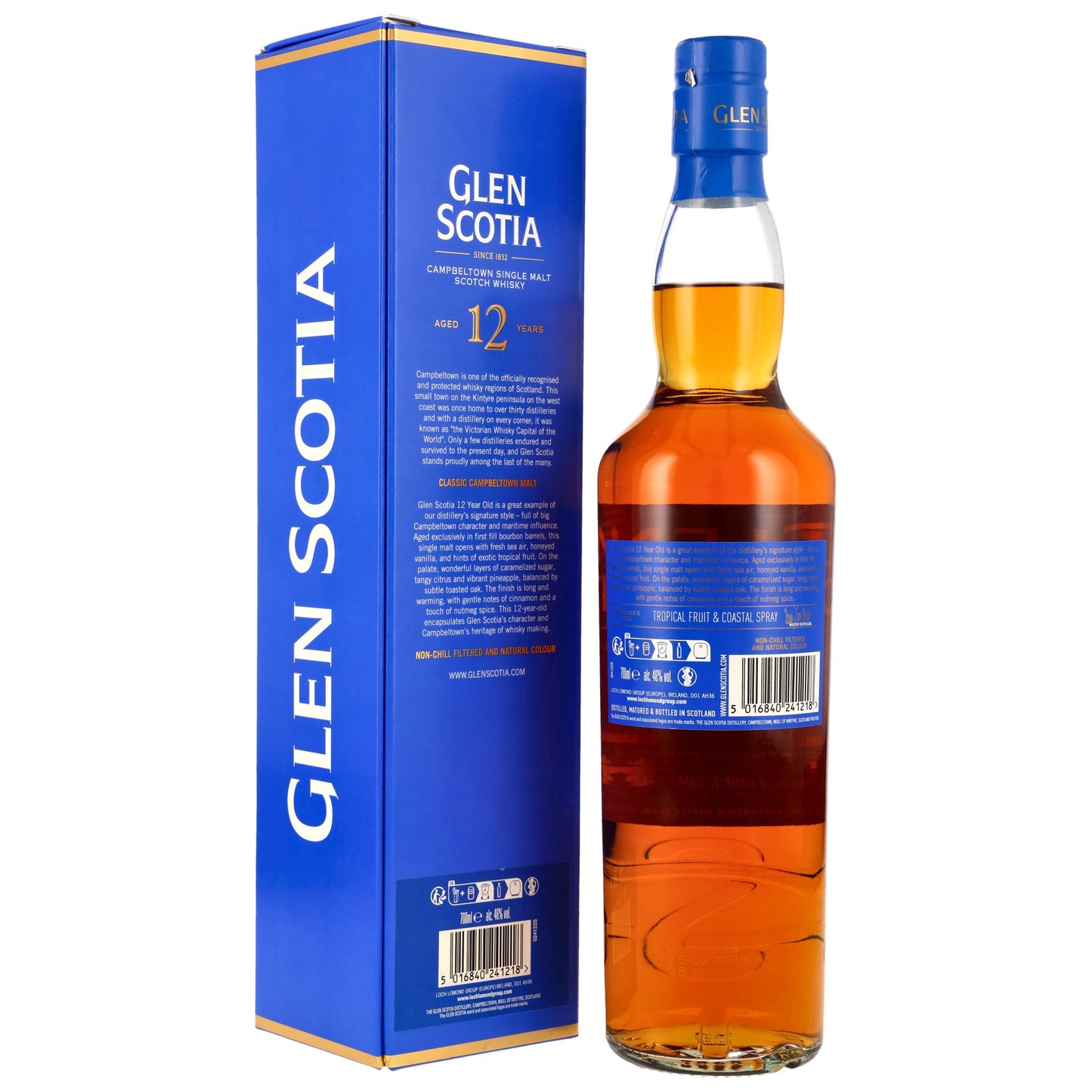GLEN SCOTIA - 12 Jahre - 46% Vol.