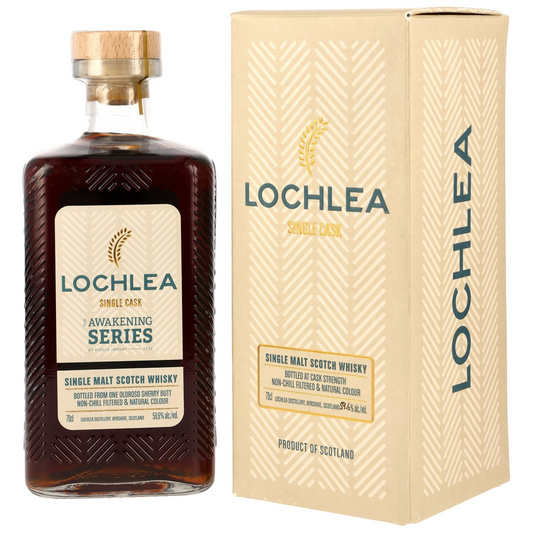 LOCHLEA - 5 Jahre Single Oloroso Sherry Cask #244 - The Awakening Series - 56,6% Vol.