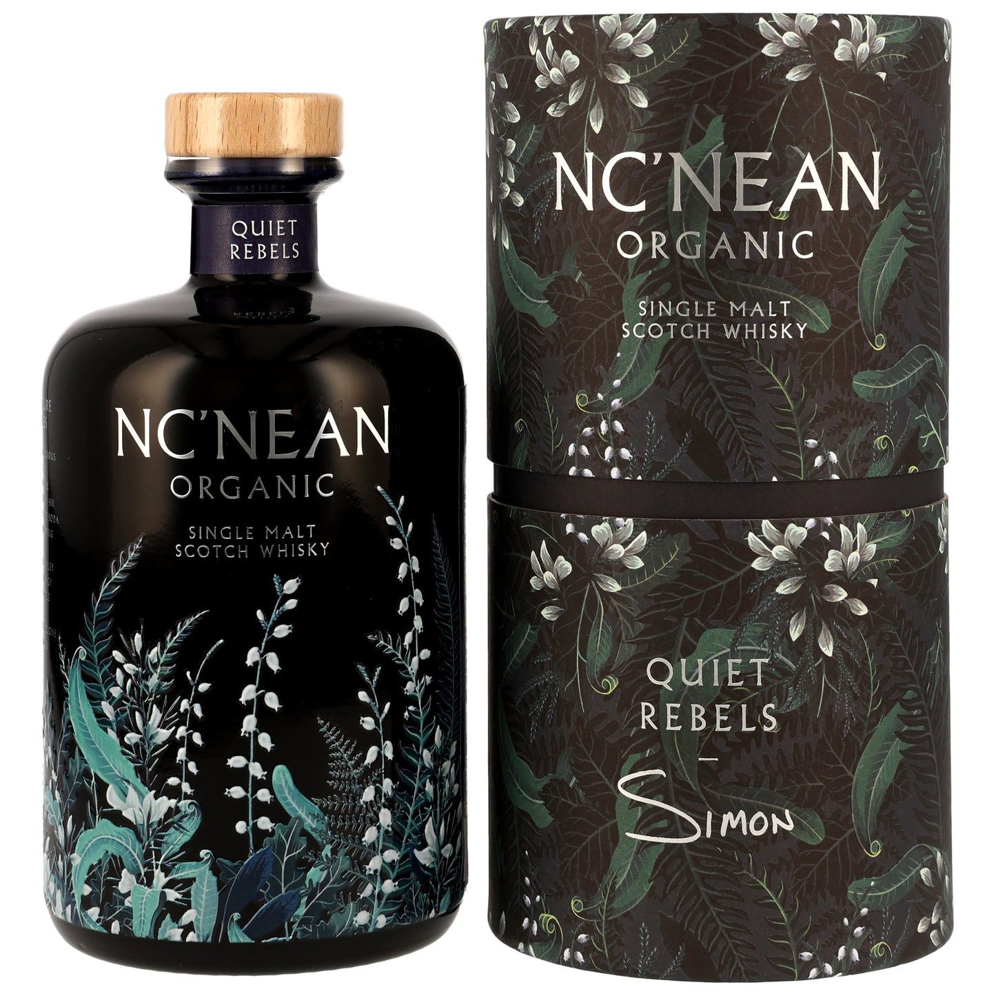 NC'NEAN - Organic Single Malt Whisky Stout Cask Finish - Quiet Rebels: Simon - 48.5% Vol.
