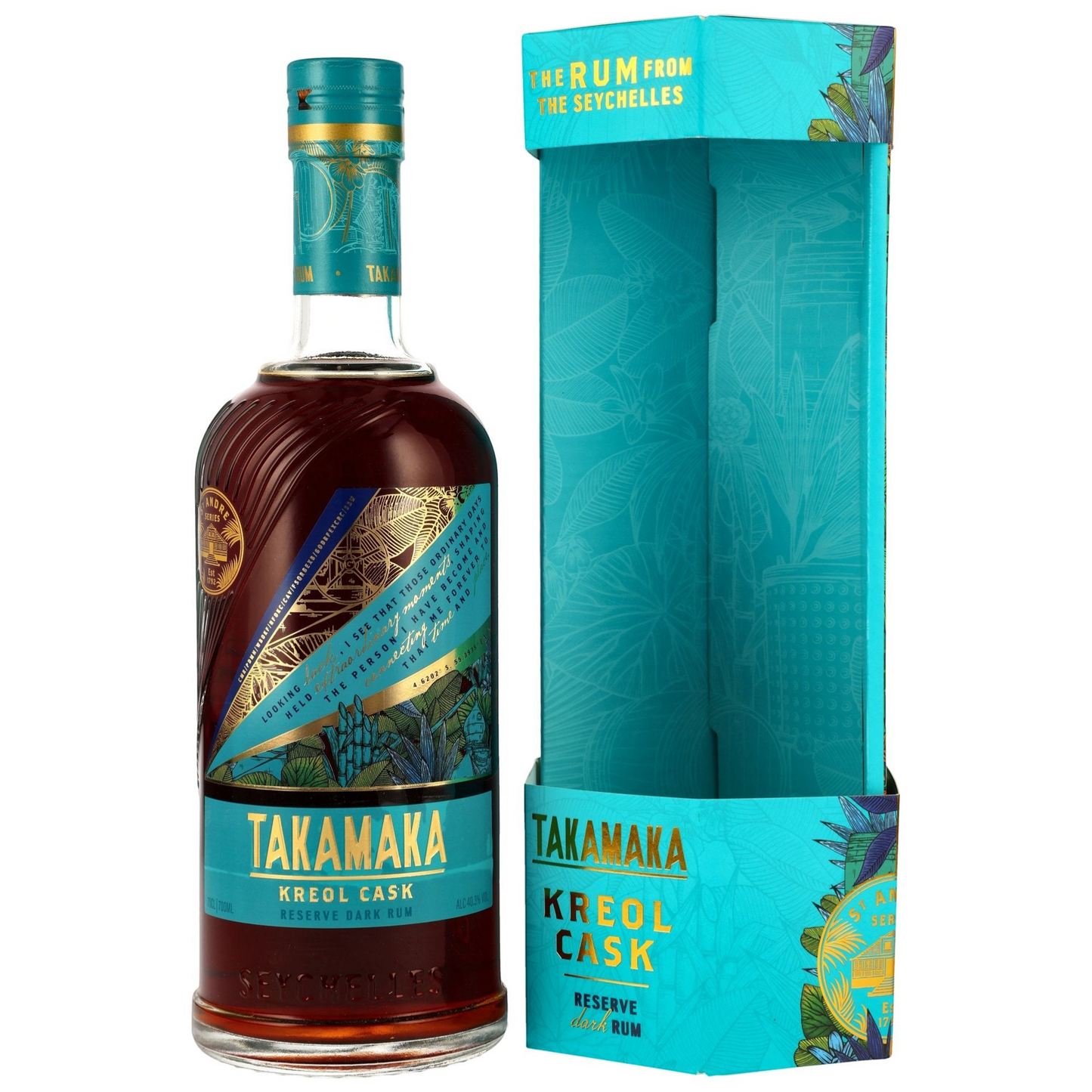 TAKAMAKA - Kreol Cask Rum - 40,3% Vol.