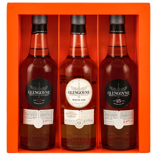 GLENGOYNE - Time Capsule Pack 3x200ml - 44,7% Vol.