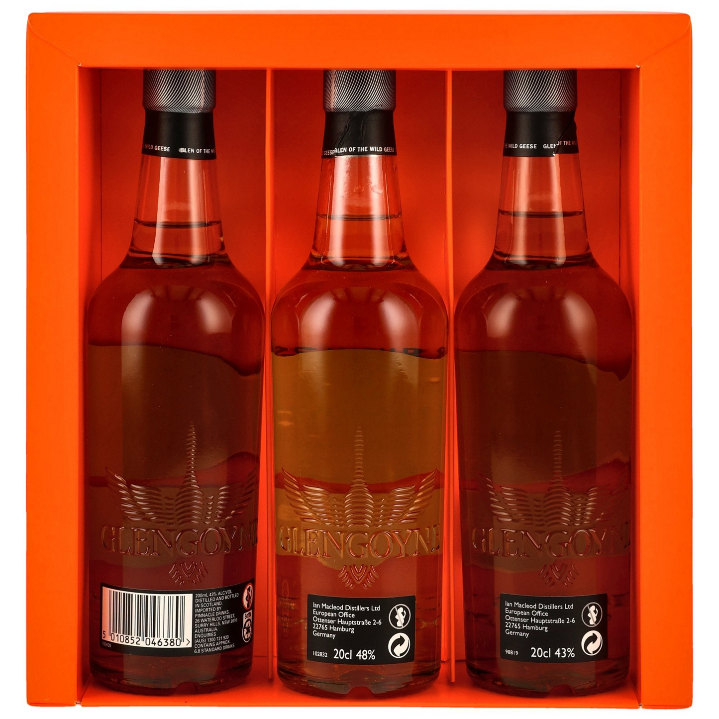 GLENGOYNE - Time Capsule Pack 3x200ml - 44,7% Vol.