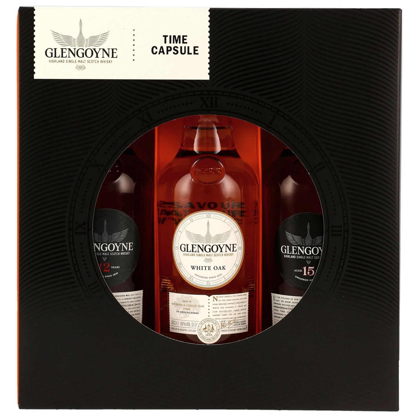 GLENGOYNE - Time Capsule Pack 3x200ml - 44,7% Vol.