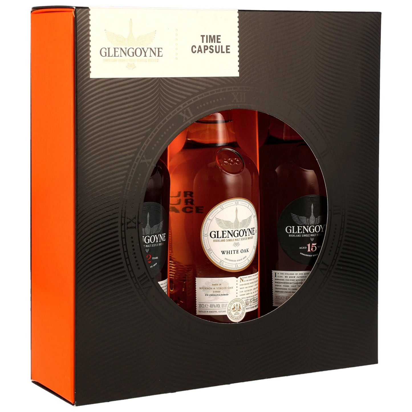 GLENGOYNE - Time Capsule Pack 3x200ml - 44,7% Vol.