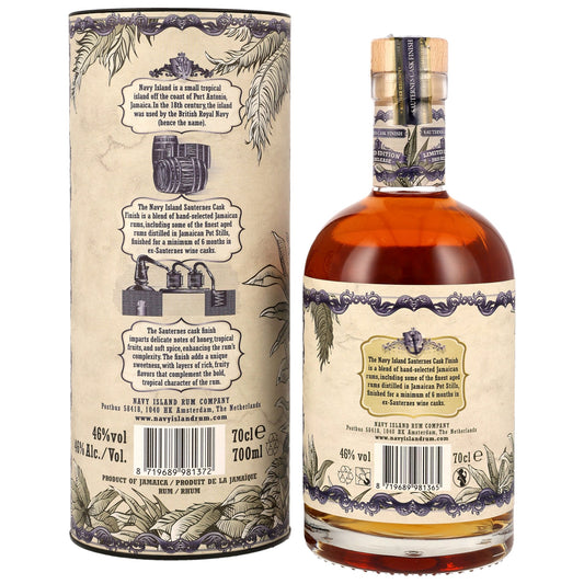 NAVY ISLAND RUM - Sauternes Cask Finish 2025 Release - 46% Vol.