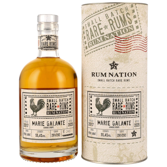 RUM NATION - Marie Galante Guadeloupe 7 Jahre - 55,4% Vol.