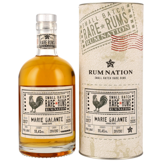 RUM NATION - Marie Galante Guadeloupe 7 Jahre - 55,4% Vol.