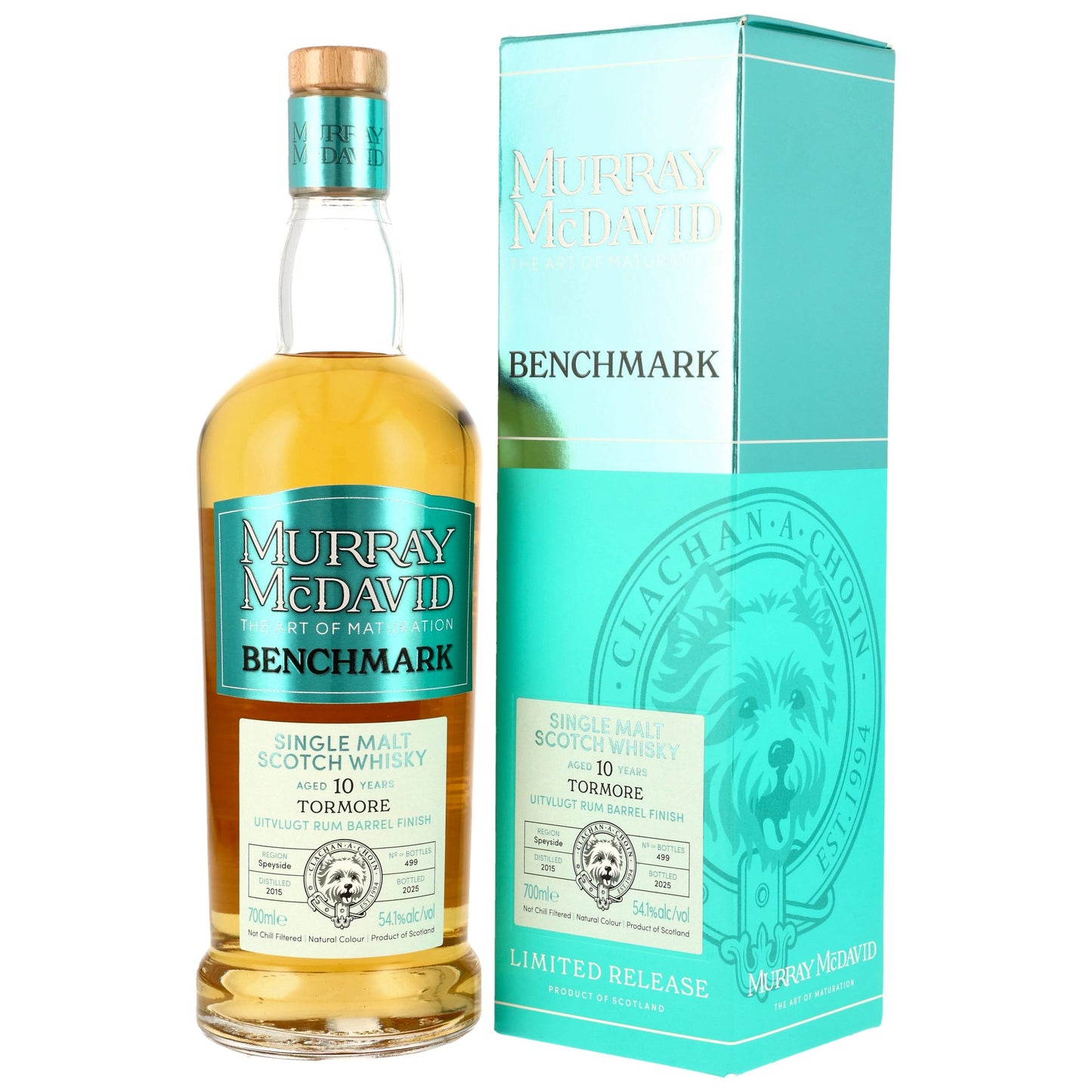 TORMORE - 10 Jahre Uitvlugt Rum Barrel Finish - 54,1% Vol.