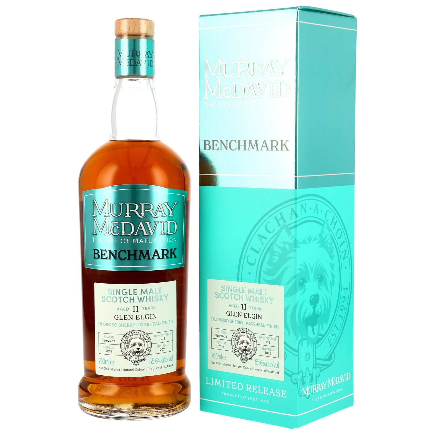 GLEN ELGIN - 11 Jahre  Oloroso Sherry Cask Finish - 55,6% Vol.