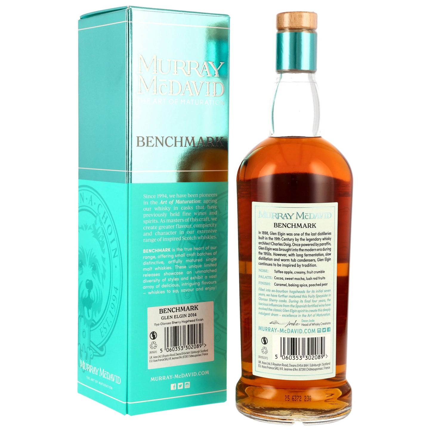 GLEN ELGIN - 11 Jahre  Oloroso Sherry Cask Finish - 55,6% Vol.