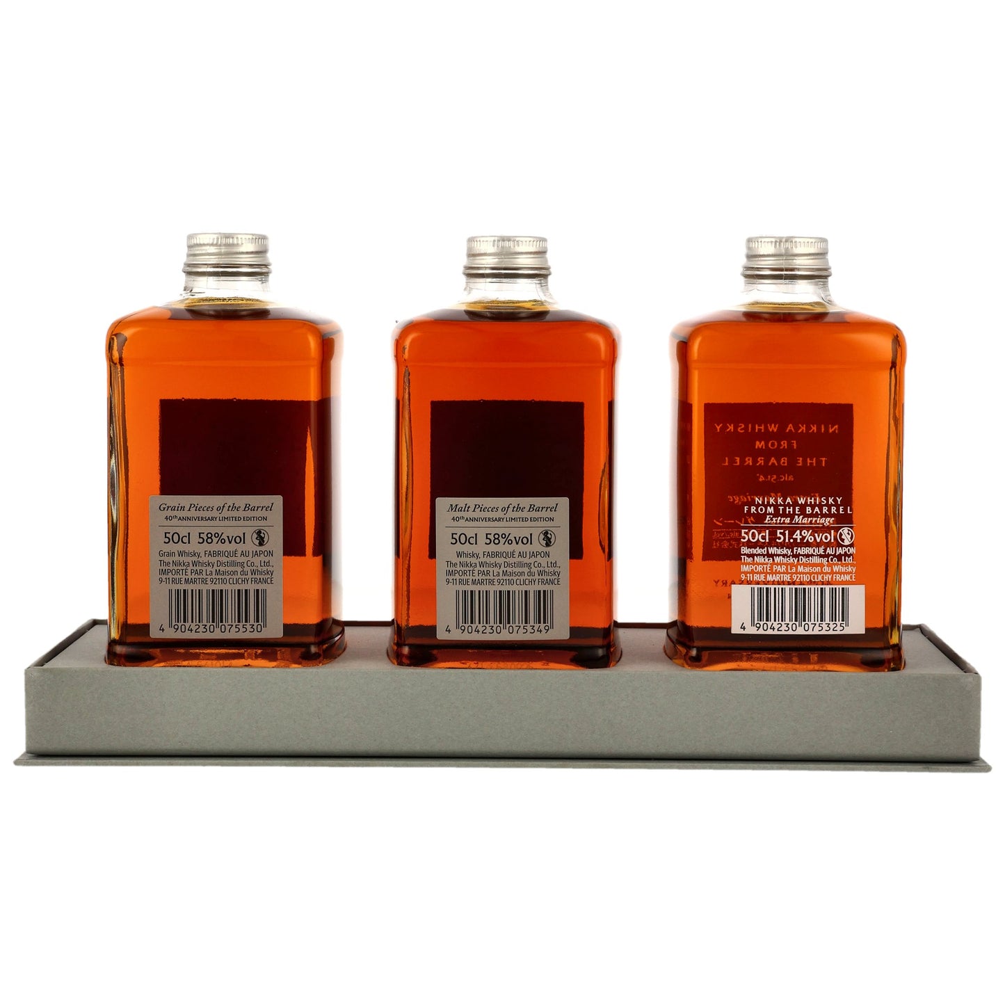 NIKKA - Whisky from the Barrel Limited Edition 3 Bottle Assort - 55,8% Vol.