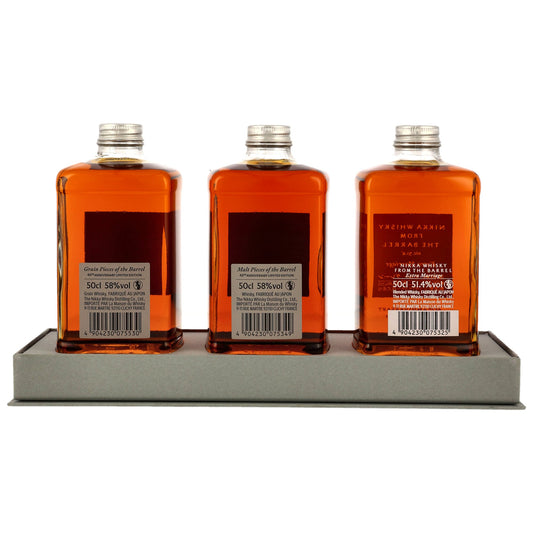 NIKKA - Whisky from the Barrel Limited Edition 3 Bottle Assort - 55,8% Vol.