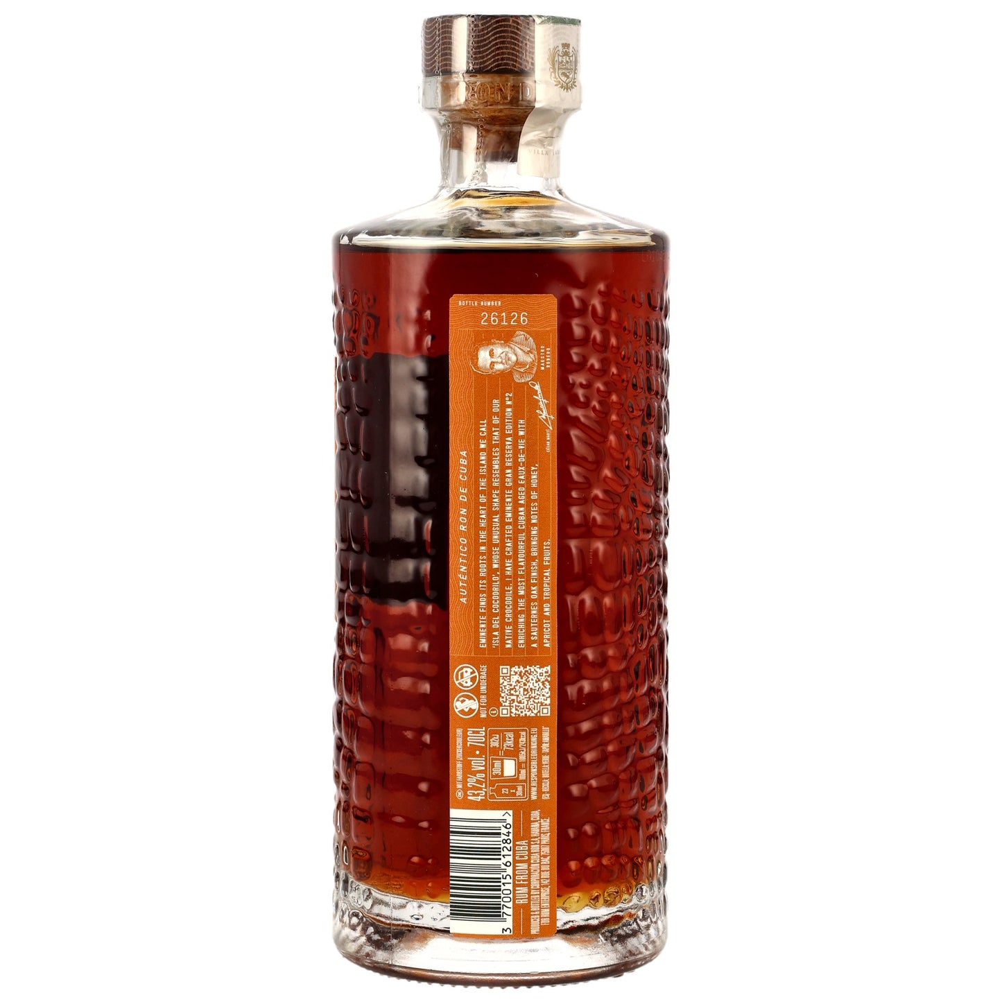 CUBA RON S.A. - Eminente Rum Gran Reserva 10 Jahre Sauternes Cask Finish - 43,2% Vol.