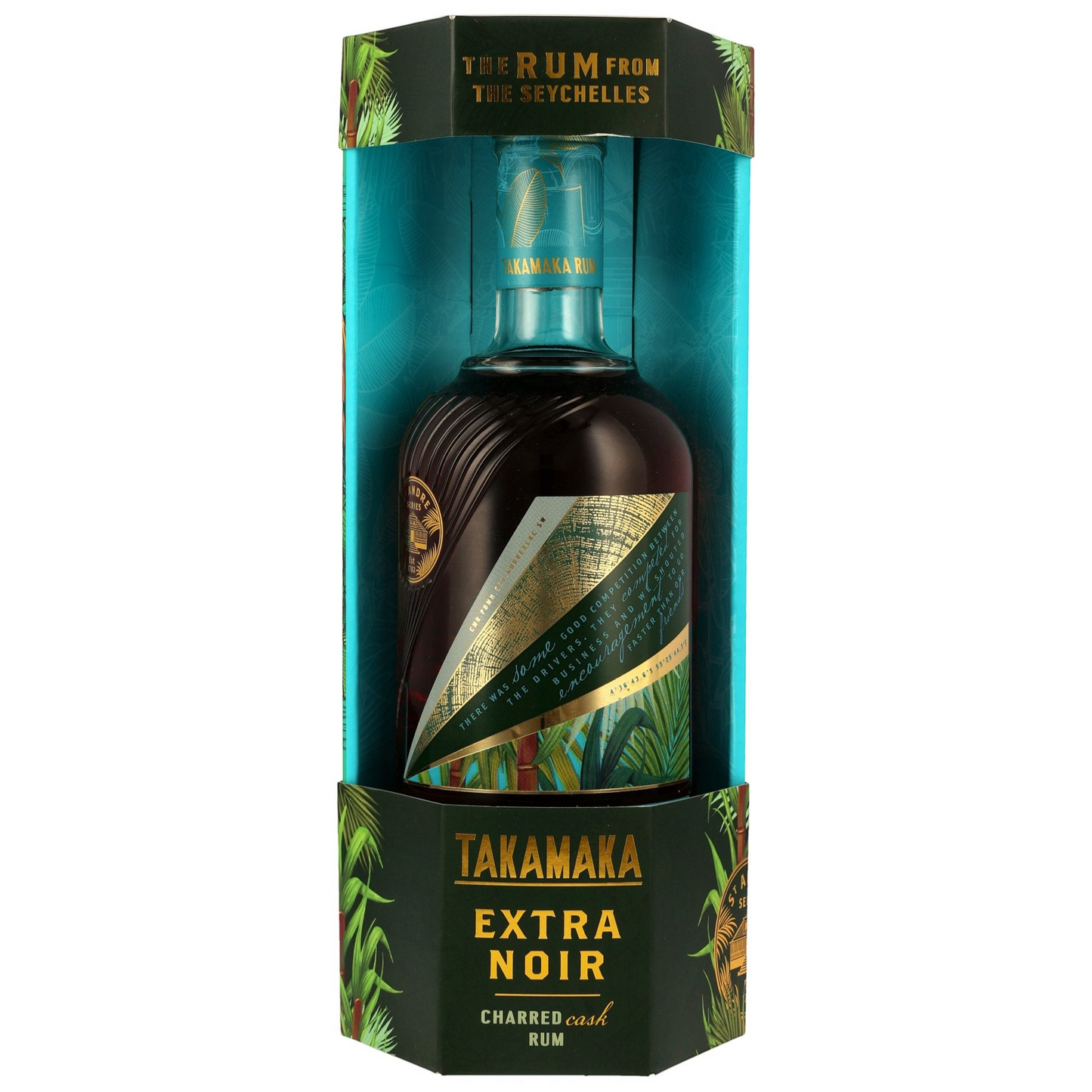TAKAMAKA - Extra Noir Rum - 43% Vol.