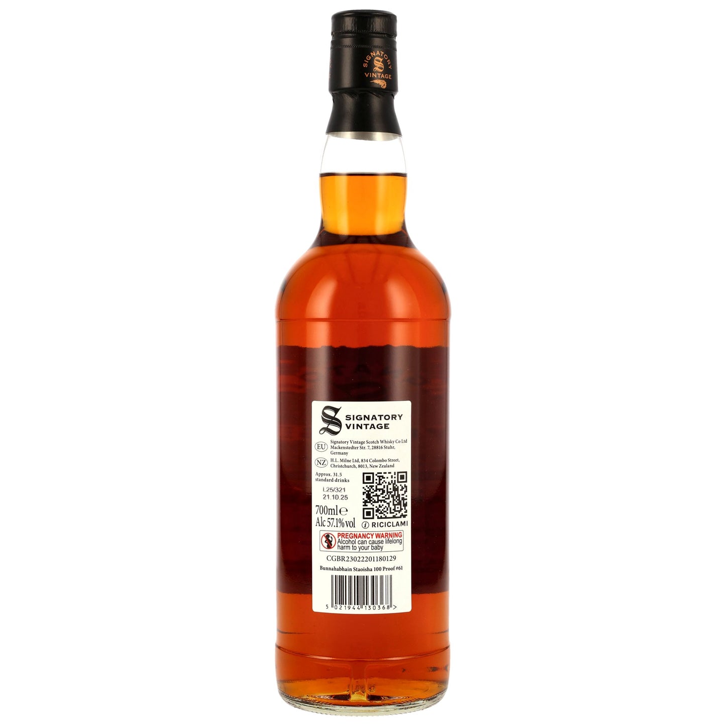 Bunnahabhain Staoisha 2014/2025 – 100 Proof Edition #61