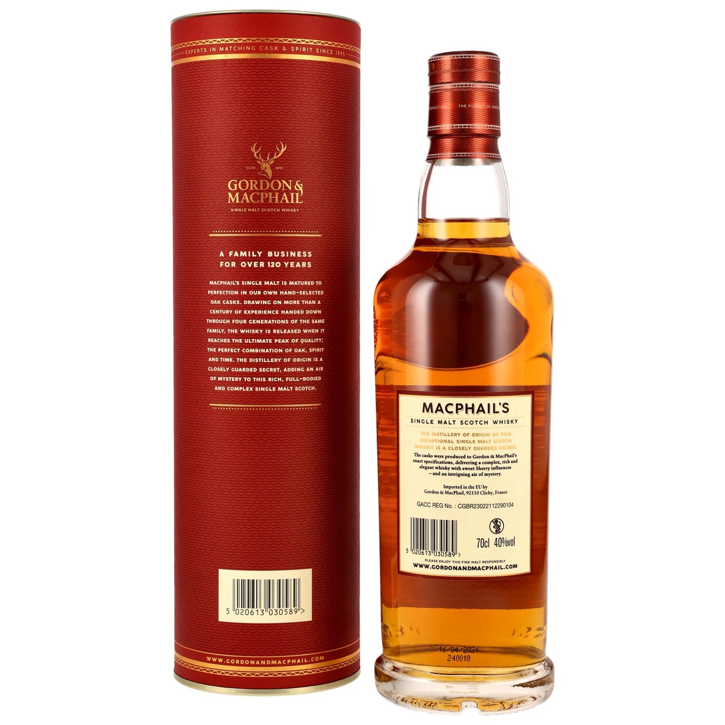 MacPhail's - 15 Jahre - 40% Vol.