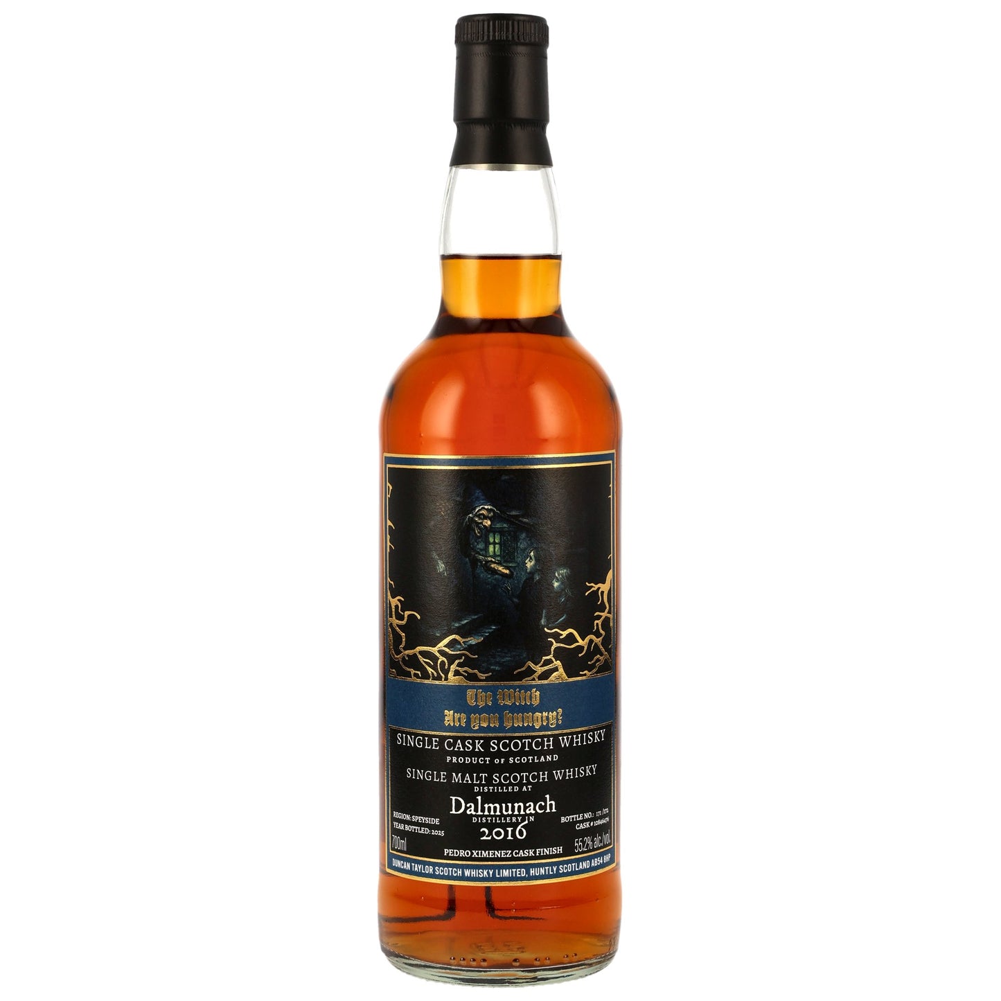DUNCAN TAYLOR - Dalmunach 2016/2025 Pedro Ximenez Cask #10846476 Fairytale Series - 55,2% Vol.