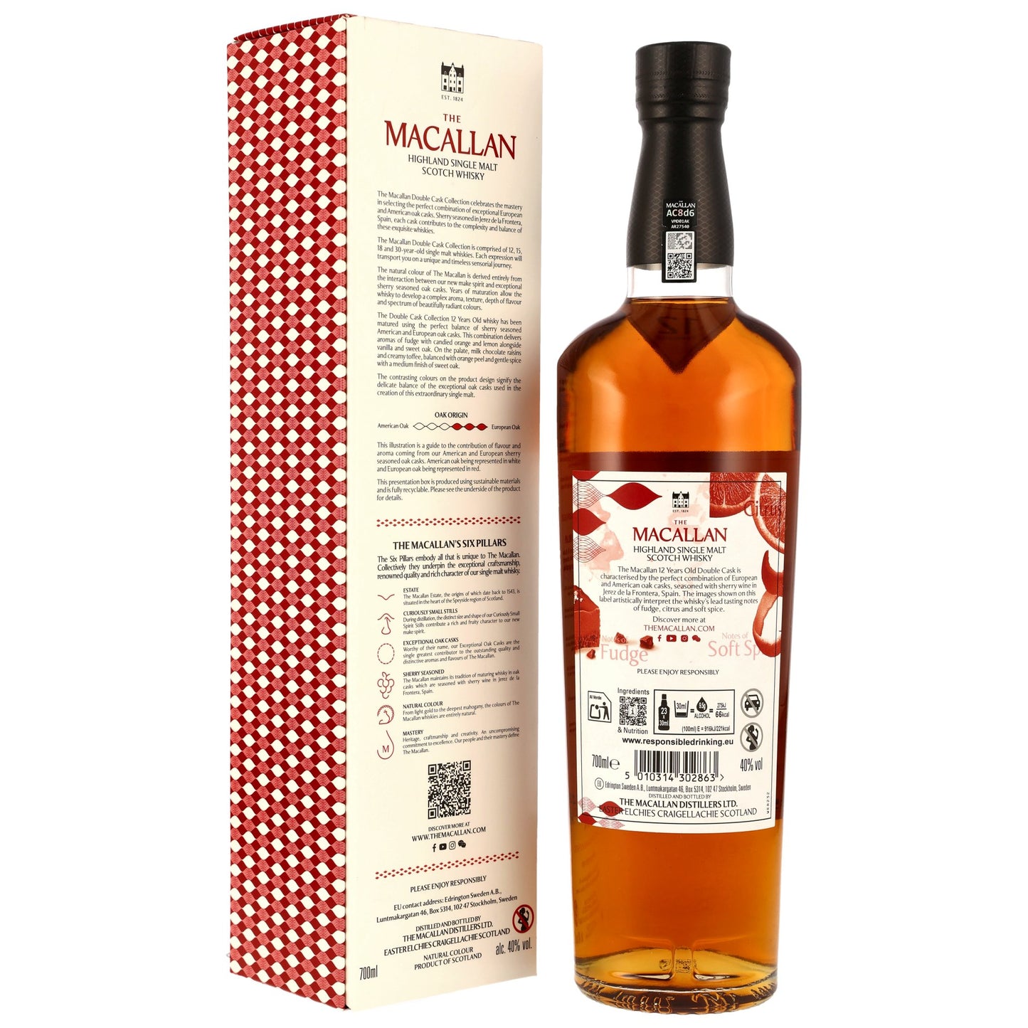 MACALLAN - 12 Jahre Double Cask 2025 - 40% Vol.
