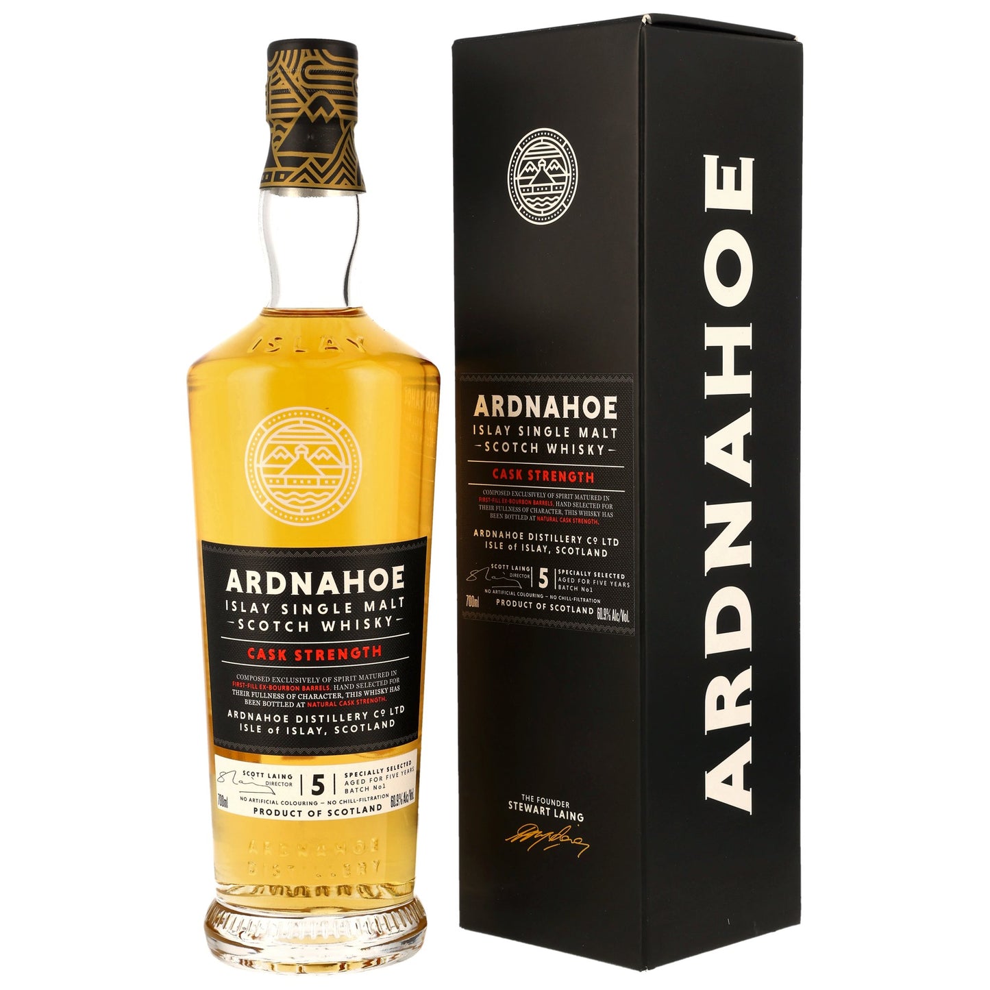 ARDNAHOE - 5 Jahre Cask Strength Batch #1 - 60,9% Vol.