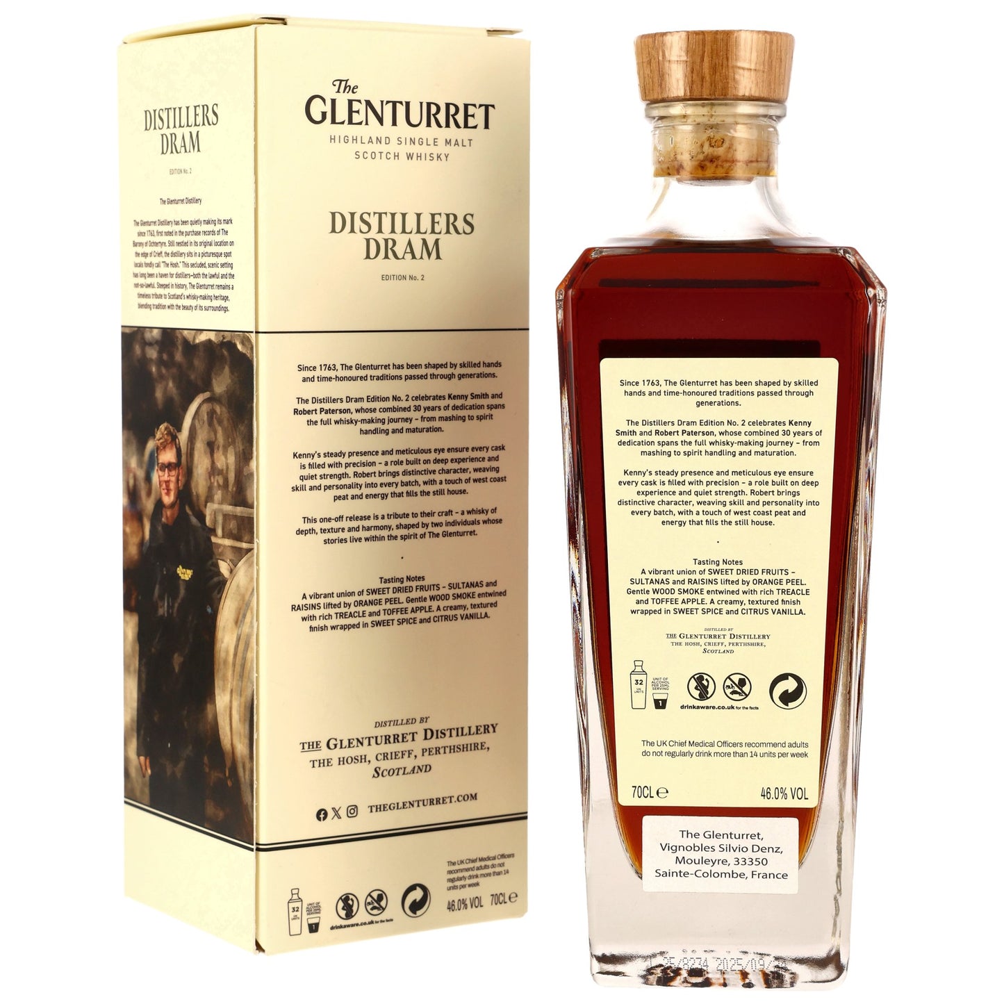 GLENTURRET - Distillers Dram Edition No.2 - 46% Vol.