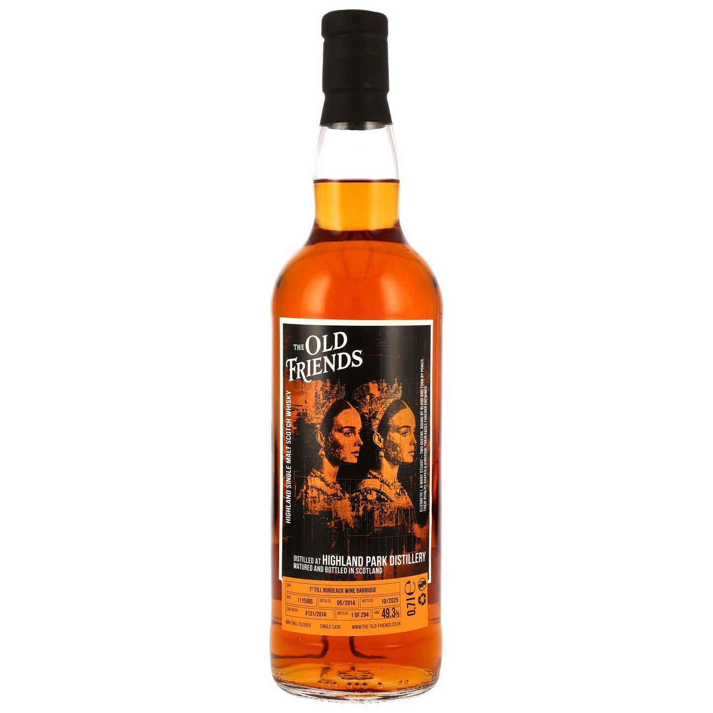 Highland Park - 11 Jahre 1st Fill Bordeaux Wine Barrique #131/2014 (The Old Friends) - 49,3% Vol.