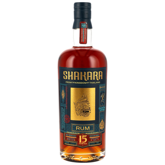 SHAKARA - 15 Jahre Thailand Rum - 46,2% Vol.