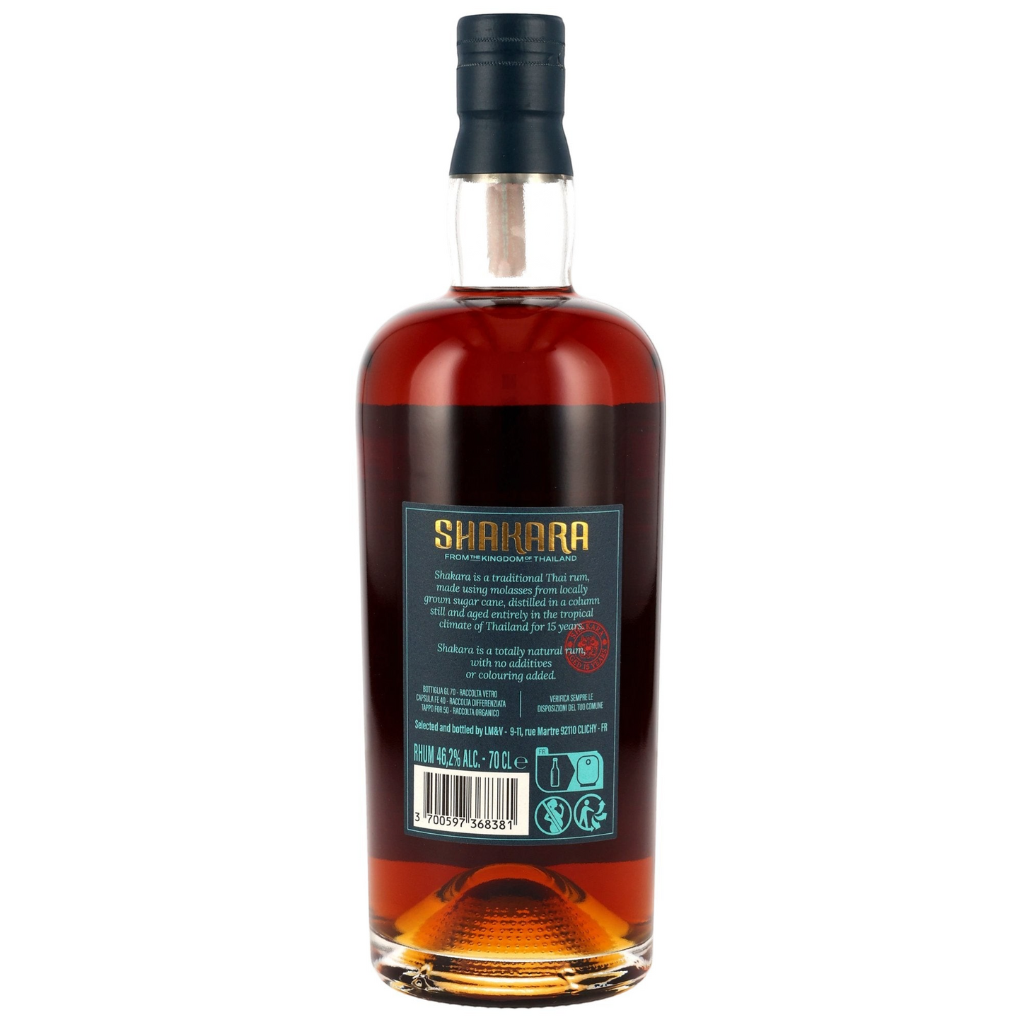 SHAKARA - 15 Jahre Thailand Rum - 46,2% Vol.