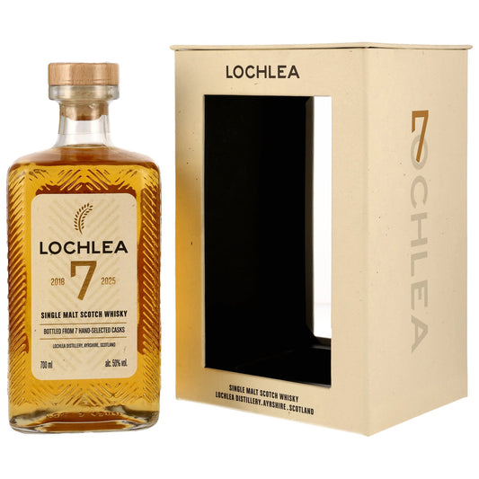LOCHLEA - 7 Jahre 1st Fill Bourbon Barrels - 50% Vol.