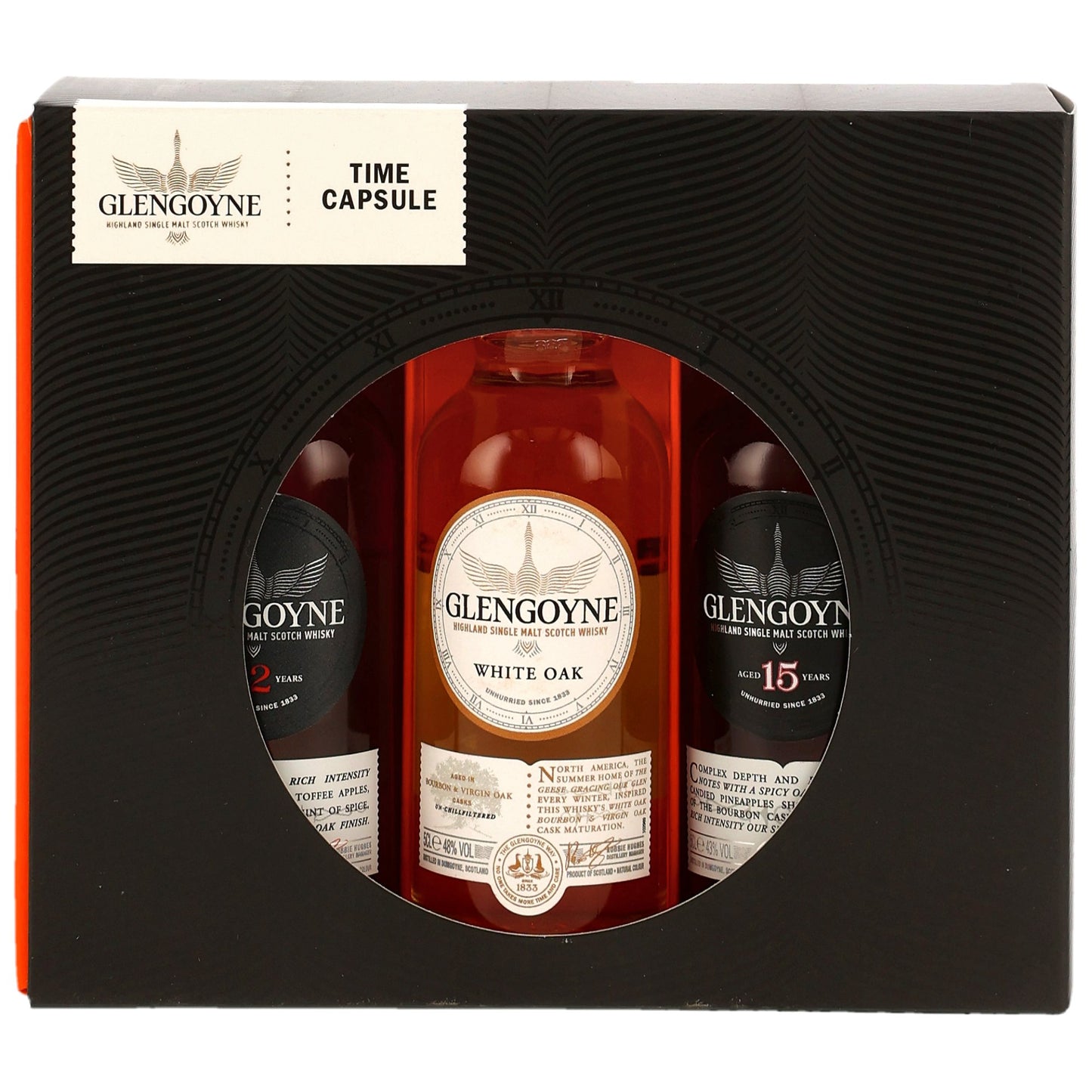 GLENGOYNE - Time Capsule Mini Set 3x0,05l - 44,67% Vol.