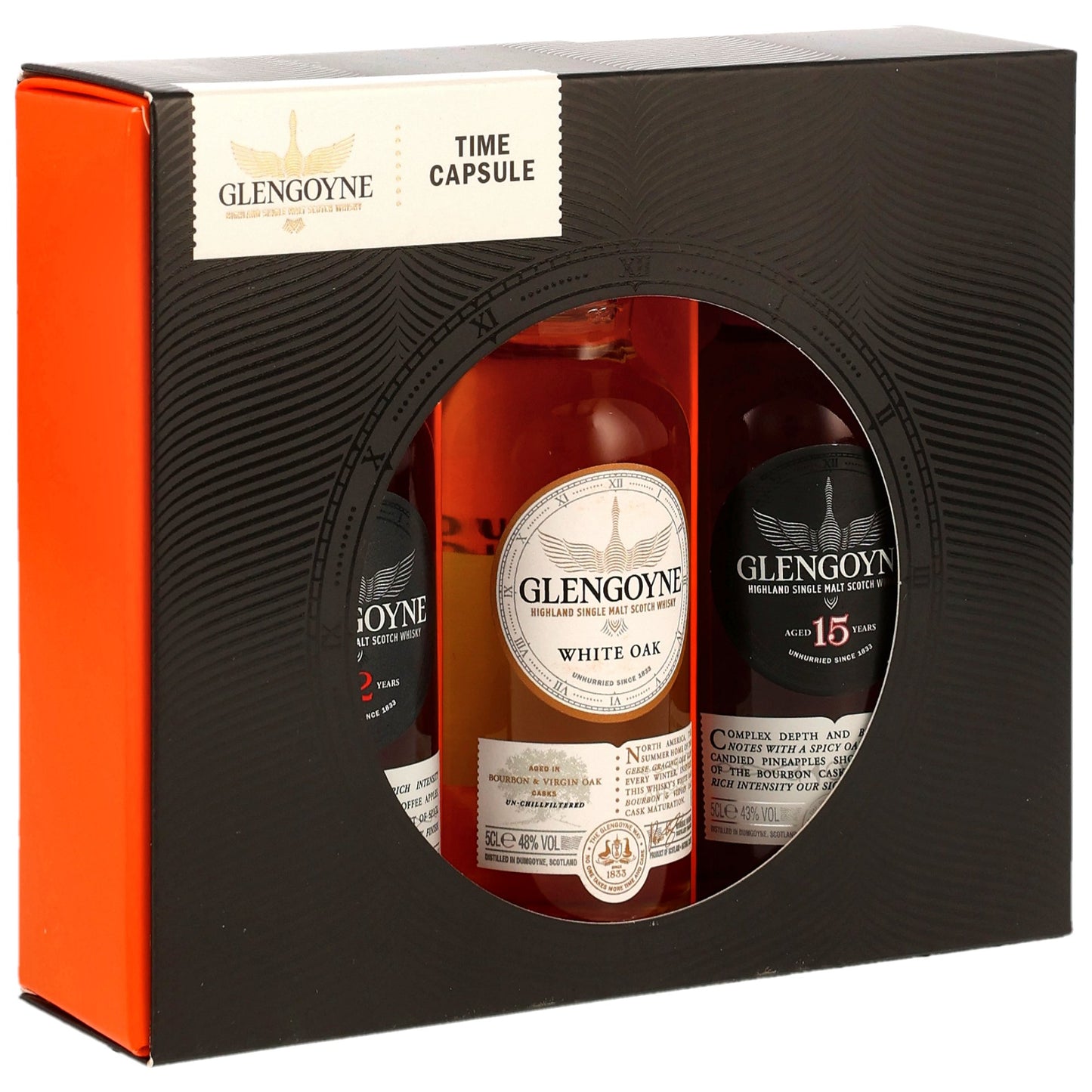 GLENGOYNE - Time Capsule Mini Set 3x0,05l - 44,67% Vol.