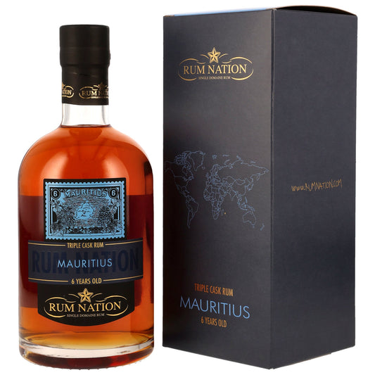 RUM NATION - Mauritius 6 Jahre - 43% Vol.