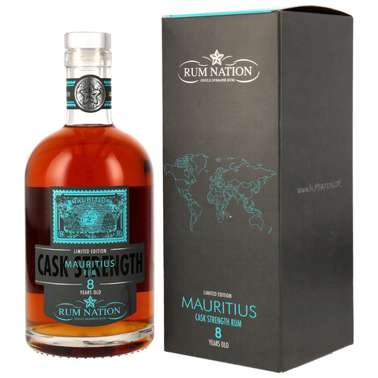 RUM NATION - Mauritius 8 Jahre Cask Strength - 54,9% Vol.
