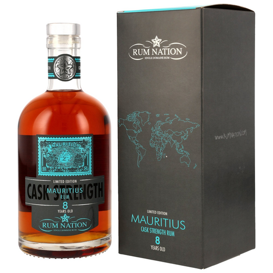 RUM NATION - Mauritius 8 Jahre Cask Strength - 54,9% Vol.