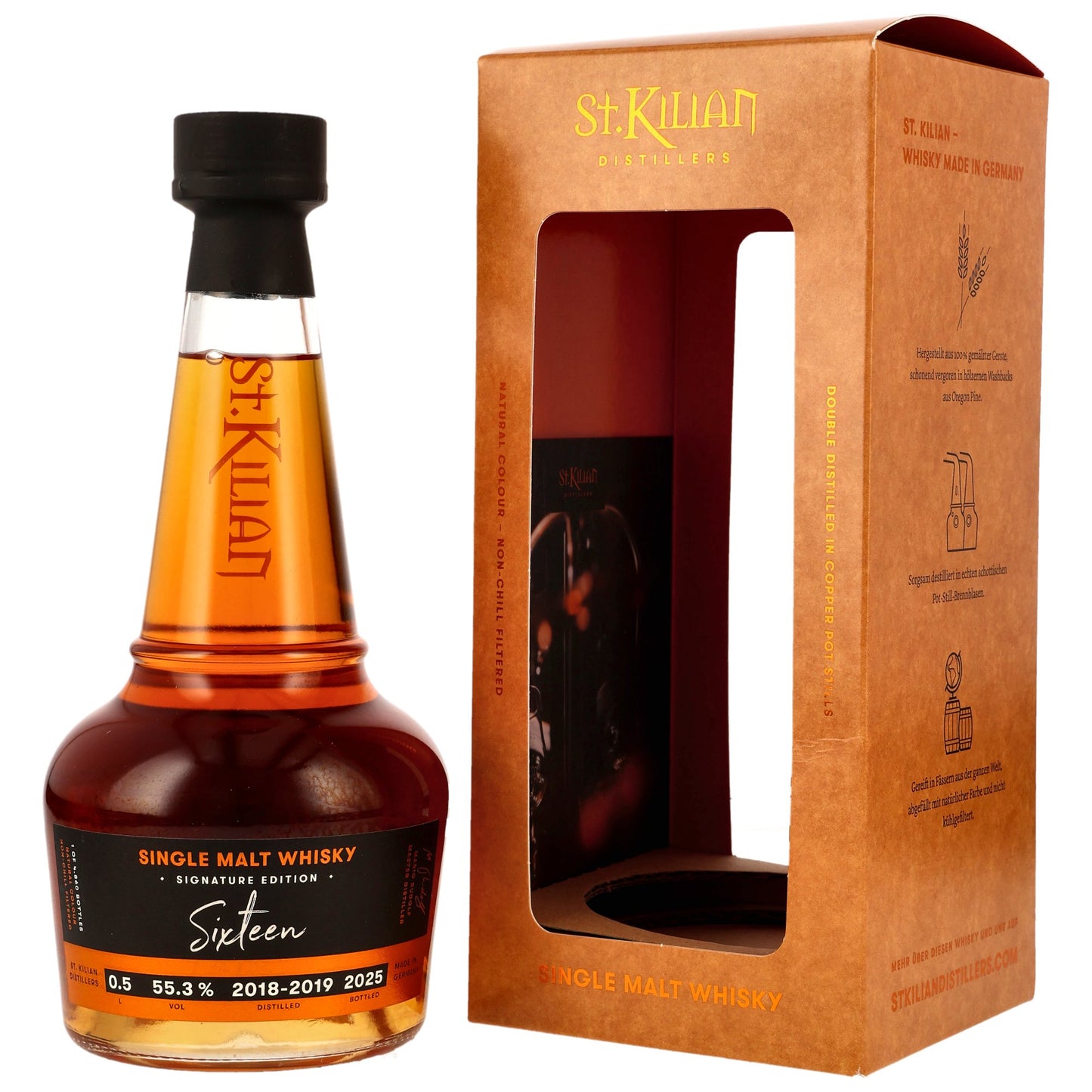 ST. KILIAN - 2018-2019/2025 Signature Edition Sixteen ex-Portugal Wine Casks - 55,3% Vol.