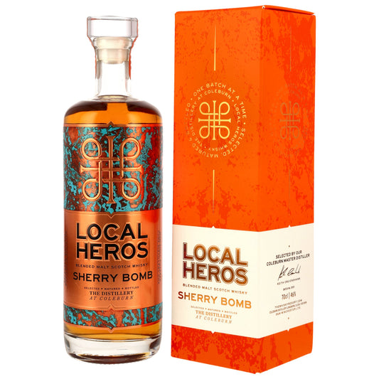 COLEBURN - Local Heros Sherry Bomb Blended Malt Scotch Whisky - 46% Vol.