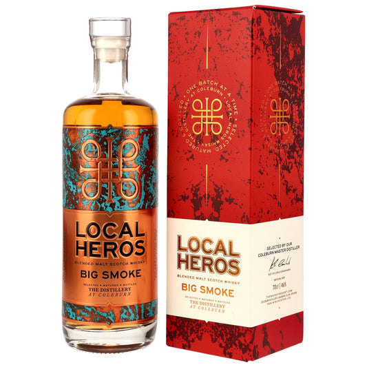 COLEBURN - Local Heros Big Smoke Blended Malt Scotch Whisky - 46% Vol.