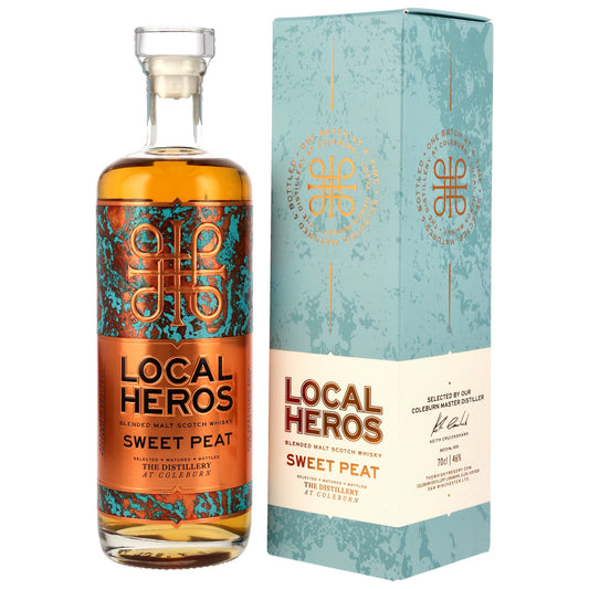 COLEBURN - Local Heros Sweet Peat Blended Malt Scotch Whisky - 46% Vol.