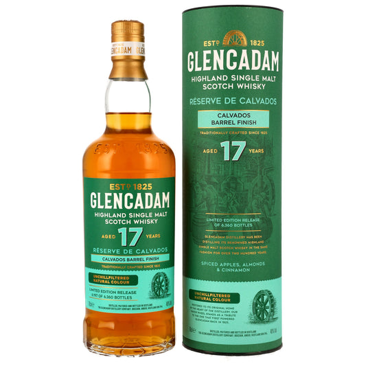 GLENCADAM - 17 Jahre Reserve de Calvados- 46% Vol.