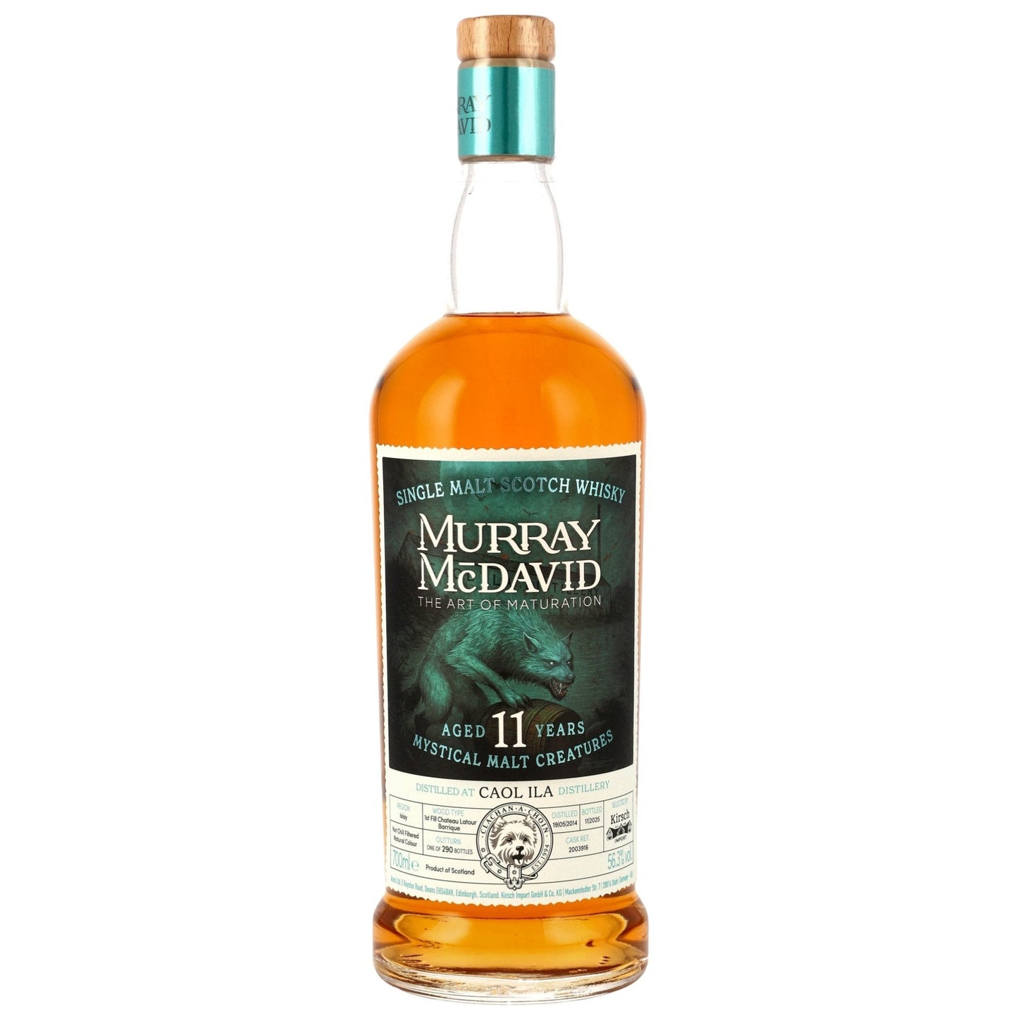 CAOL ILA - 2014/2025 1st Fill Chateau Latour Cask Mystical Malt Creatures - 56,3% Vol.