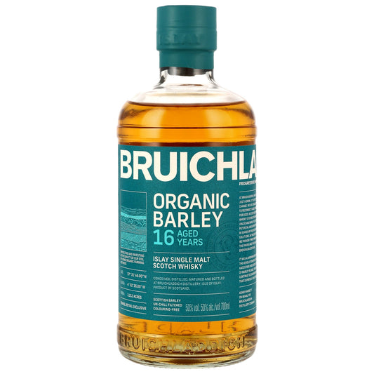 BRUICHLADDICH - 16 Jahre Organic Barley - 50% Vol.