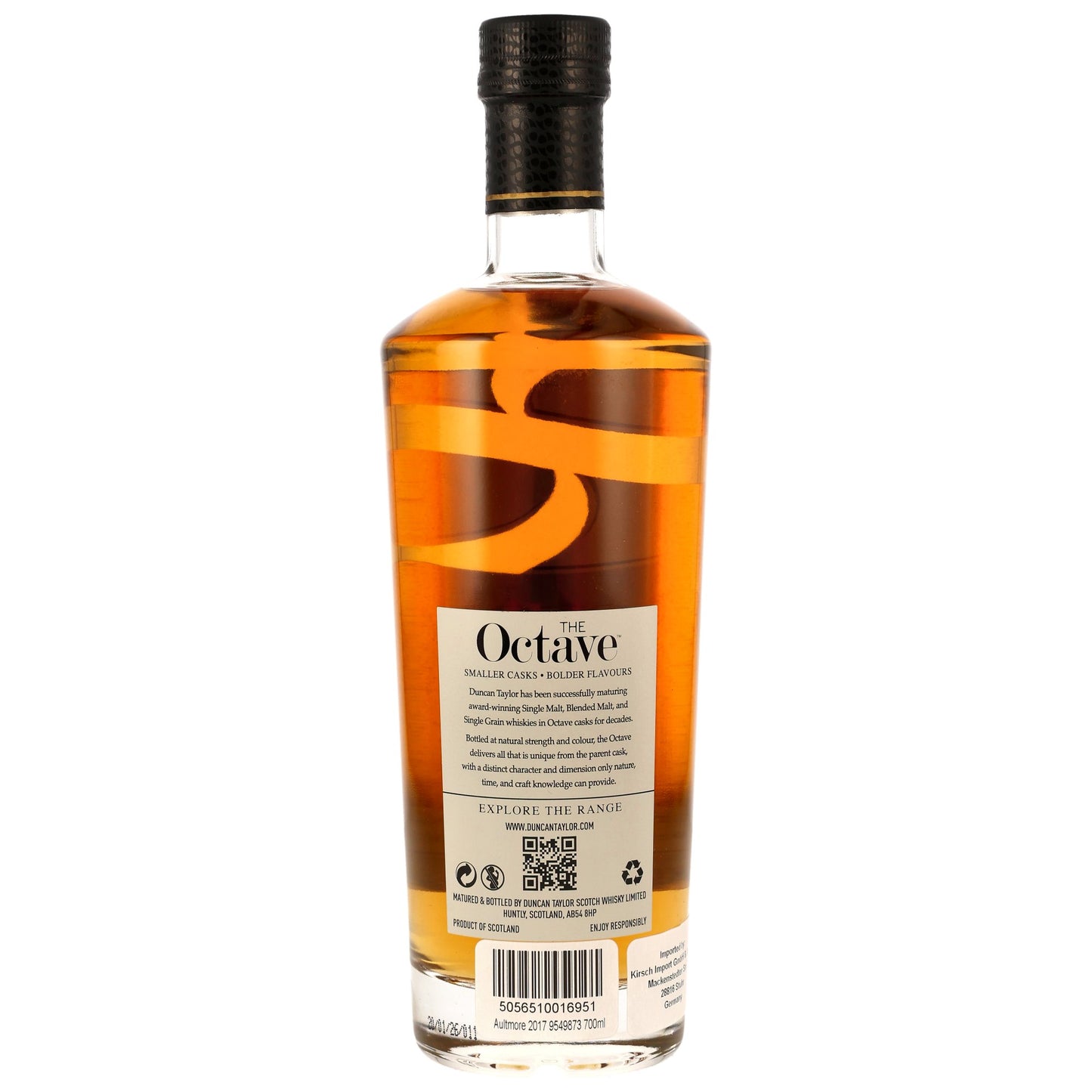 DUNCAN TAYLOR - Aultmore 2017/2026 - 8 Jahre Amontillado Sherry Cask Finish #9549873 The Octaves - 54% Vol.