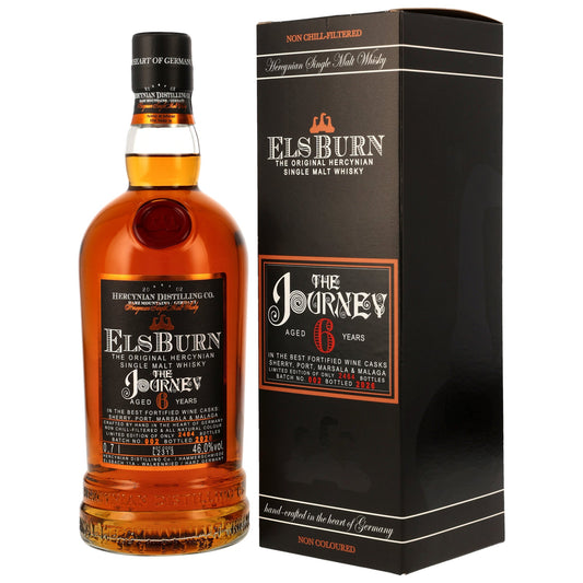 ELSBURN - The Journey 6 Jahre Sherry, Port, Marsala & Malaga Casks Batch 002 - 46% Vol.