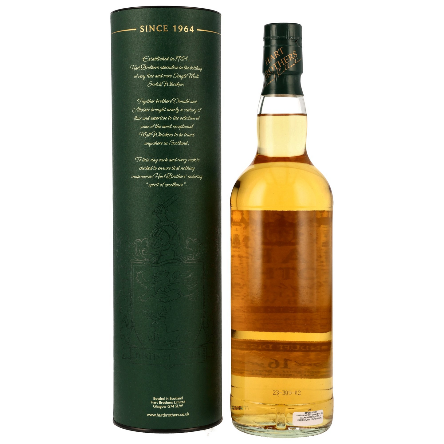HART BROTHERS - Miltonduff 2007/2023 16 Jahre - 54,2% Vol.