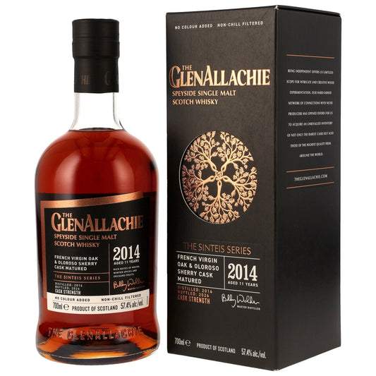 GLENALLACHIE - 2014/2026 Sinteis Series Part III - French Virgin Oak & Oloroso Casks - 57,4% Vol.
