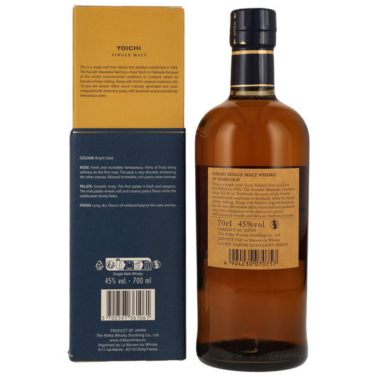 NIKKA - Yoichi 10 Jahre Single Malt - 50% Vol.