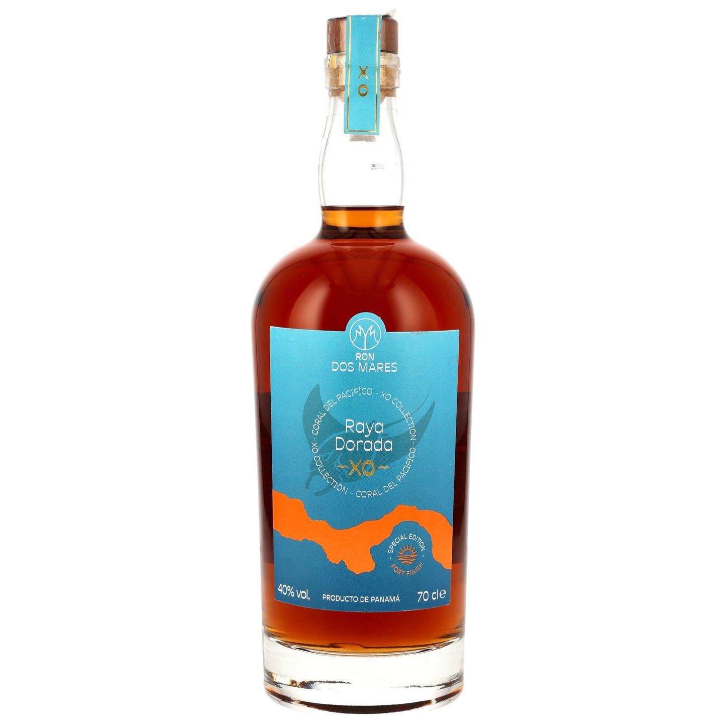 Ron Dos Mares - 2013/2025 XO Rum Raya Dorada Tawny Port Finish - 40% Vol.