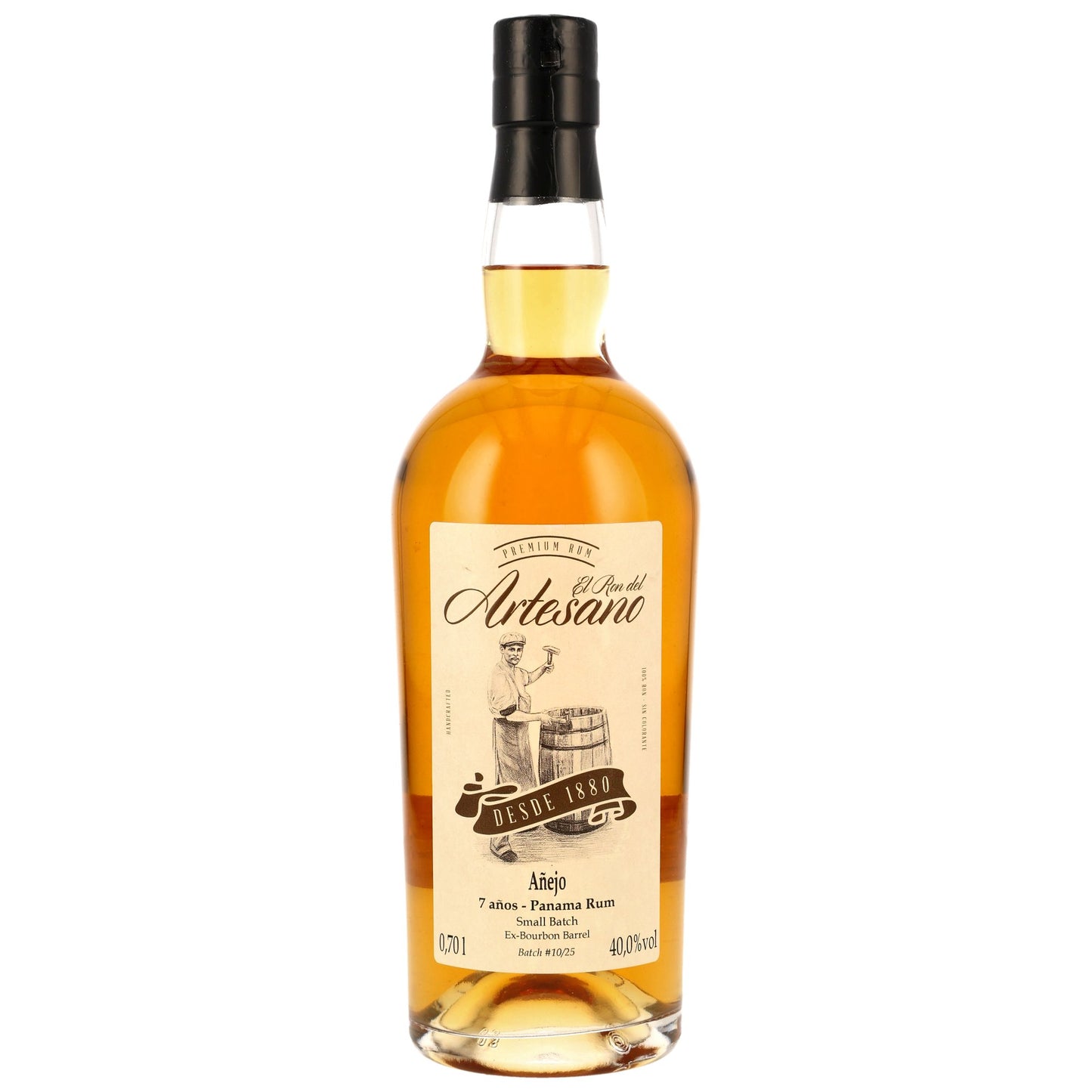 El Ron del Artesano - 7 Jahre Panama Rum - 40% Vol.
