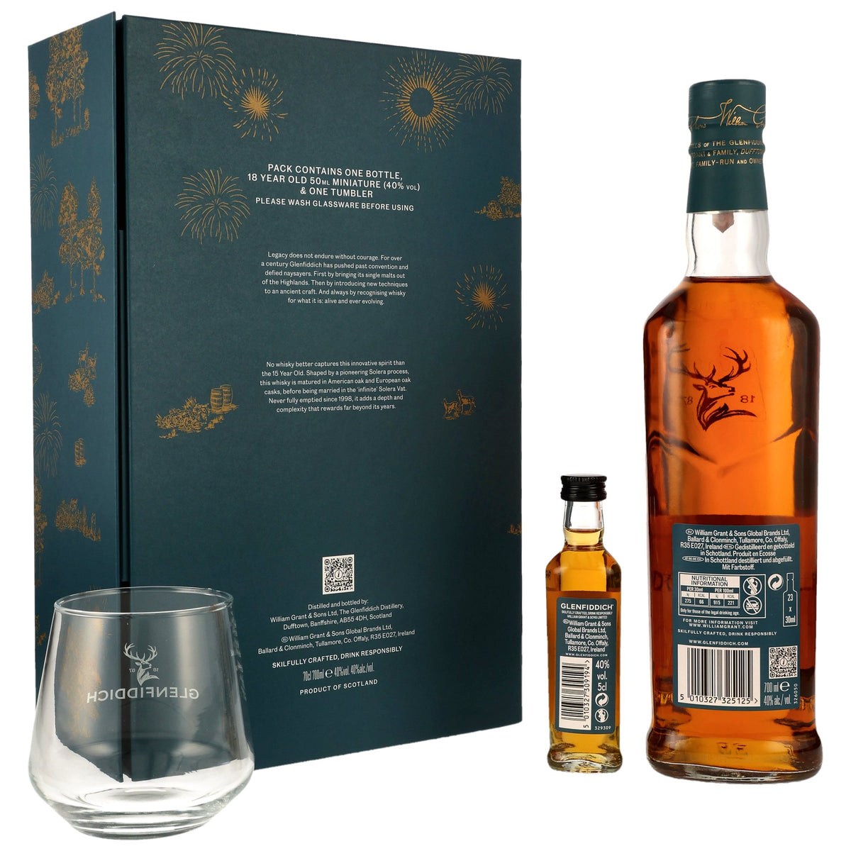 Glenfiddich 15 Jahre Solera Limited Design 2026 Verpackung